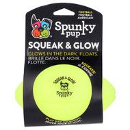 <img alt="Spunky Pup, Squeak & Glow Football, 1 Toy" title="Spunky Pup, Squeak & Glow Football, 1 Toy,851613003229"