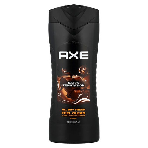 <img alt="AXE, Body Wash, Dark Temptation, 16 fl oz (473 ml)" title="AXE, Body Wash, Dark Temptation, 16 fl oz (473 ml),011111240926"