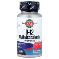 <img alt="KAL, B-12 Methylcobalamin, Raspberry, 1,000 mcg, 90 Micro Tablets" title="KAL, B-12 Methylcobalamin, Raspberry, 1,000 mcg, 90 Micro Tablets,021245934332"