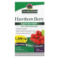 <img alt="Natures Answer, Hawthorn Berry, 90 Vegetarian Capsules (500 mg per Capsule)" title="Natures Answer, Hawthorn Berry, 90 Vegetarian Capsules (500 mg per Capsule),083000162664"