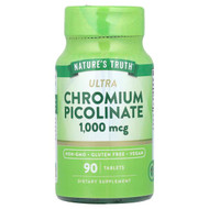 <img alt="Natures Truth, Ultra Chromium Picolinate, 1,000 mcg, 90 Tablets" title="Natures Truth, Ultra Chromium Picolinate, 1,000 mcg, 90 Tablets,840093101365"