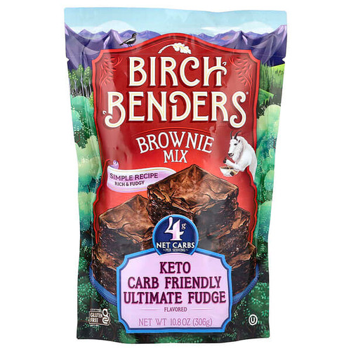 <img alt="Birch Benders, Brownie Mix, Ultimate Fudge, 10.8 oz (306 g)" title="Birch Benders, Brownie Mix, Ultimate Fudge, 10.8 oz (306 g),810001560737"