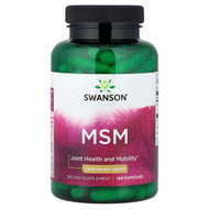 <img alt="Swanson Vitamins, MSM, 1,000 mg, 120 Capsules" title="Swanson Vitamins, MSM, 1,000 mg, 120 Capsules,087614026558"