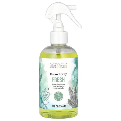 <img alt="Aura Cacia, Room Spray, Fresh, 8 fl oz (236 ml)" title="Aura Cacia, Room Spray, Fresh, 8 fl oz (236 ml),051381921842"