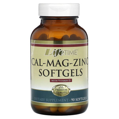 <img alt="LifeTime Vitamins, Cal-Mag-Zinc with Vitamin D, 90 Softgels" title="LifeTime Vitamins, Cal-Mag-Zinc with Vitamin D, 90 Softgels,053232400353"
