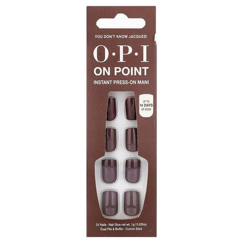 <img alt="OPI, On Point, Instant Press-On Mani, Short Length, You Dont Know Jacques, 27 Piece Kit" title="OPI, On Point, Instant Press-On Mani, Short Length, You Dont Know Jacques, 27 Piece Kit,4064665114034"