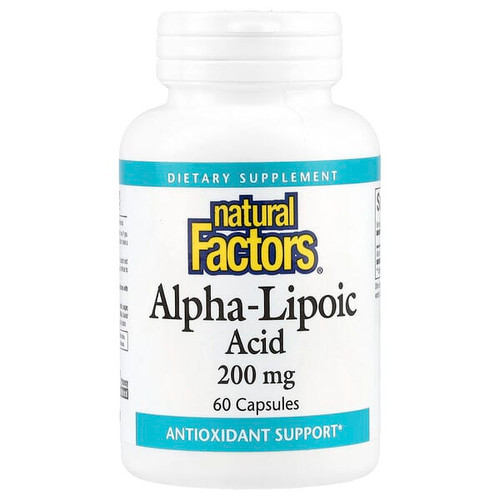 <img alt="Natural Factors, Alpha-Lipoic Acid, 200 mg, 60 Capsules" title="Natural Factors, Alpha-Lipoic Acid, 200 mg, 60 Capsules,068958020983"