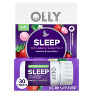 <img alt="OLLY, Sleep, Strawberry, 30 Tablets" title="OLLY, Sleep, Strawberry, 30 Tablets,840160201868"