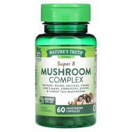<img alt="Natures Truth, Super 8 Mushroom Complex, 60 Capsules" title="Natures Truth, Super 8 Mushroom Complex, 60 Capsules,840093112248"