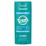 <img alt="Toms of Maine, Aluminum Free Deodorant, Mountain Spring, 3.25 oz (92 g)" title="Toms of Maine, Aluminum Free Deodorant, Mountain Spring, 3.25 oz (92 g),827854005797"
