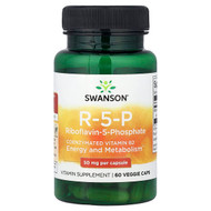 <img alt="Swanson Vitamins, R-5-P, Riboflavin-5-Phosphate, 50 mg, 60 Veggie Caps" title="Swanson Vitamins, R-5-P, Riboflavin-5-Phosphate, 50 mg, 60 Veggie Caps,087614029009"