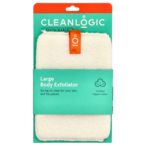 <img alt="Cleanlogic, Sustainable, Large Body Exfoliator, 1 Count" title="Cleanlogic, Sustainable, Large Body Exfoliator, 1 Count,813606021184"