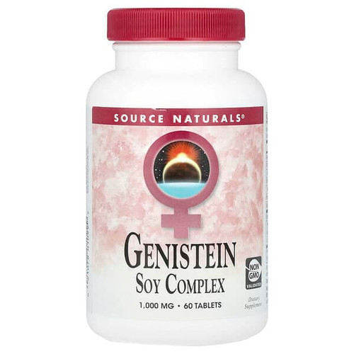 <img alt="Source Naturals, Genistein Soy Complex, 60 Tablets" title="Source Naturals, Genistein Soy Complex, 60 Tablets,021078010999"