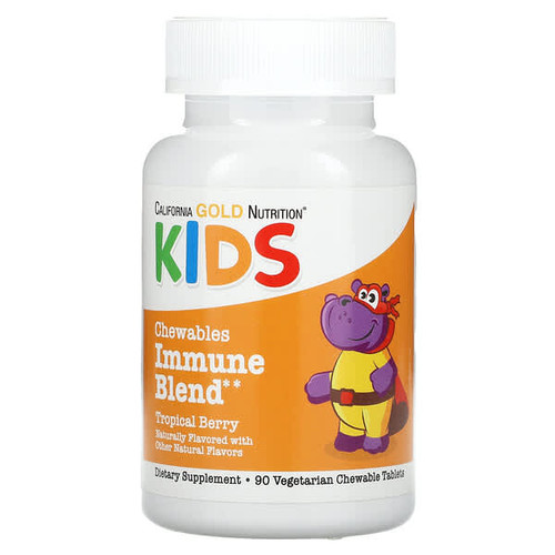<img alt="California Gold Nutrition, Chewable Immune Blend with Vitamin A, Vitamin C, Vitamin E, and Zinc for Children, Natural Tropical Berry, 90 Vegetarian Tablets" title="California Gold Nutrition, Chewable Immune Blend with Vitamin A, Vitamin C, Vitamin E, and Zinc for Children, Natural Tropical Berry, 90 Vegetarian Tablets,898220022724"