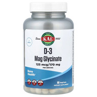 <img alt="KAL, D-3 Mag Glycinate, 90 VegCaps" title="KAL, D-3 Mag Glycinate, 90 VegCaps,021245908234"