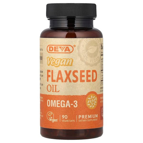 <img alt="Deva, Vegan Flaxseed Oil, 90 Vegan Caps (500 mg per Cap)" title="Deva, Vegan Flaxseed Oil, 90 Vegan Caps (500 mg per Cap),895634000201"