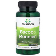 <img alt="Swanson Vitamins, Bacopa Monnieri, 250 mg, 90 Capsules" title="Swanson Vitamins, Bacopa Monnieri, 250 mg, 90 Capsules,087614141459"