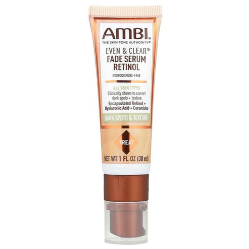 <img alt="AMBI, Even & Clear Fade Serum Retinol, 1 fl oz (30 ml)" title="AMBI, Even & Clear Fade Serum Retinol, 1 fl oz (30 ml),850004234006"