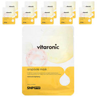 <img alt="SNP, Vitaronic, Ampoule Beauty Sheet Mask, 10 Sheets, 0.84 fl oz (25 ml) Each" title="SNP, Vitaronic, Ampoule Beauty Sheet Mask, 10 Sheets, 0.84 fl oz (25 ml) Each,8809550641631"