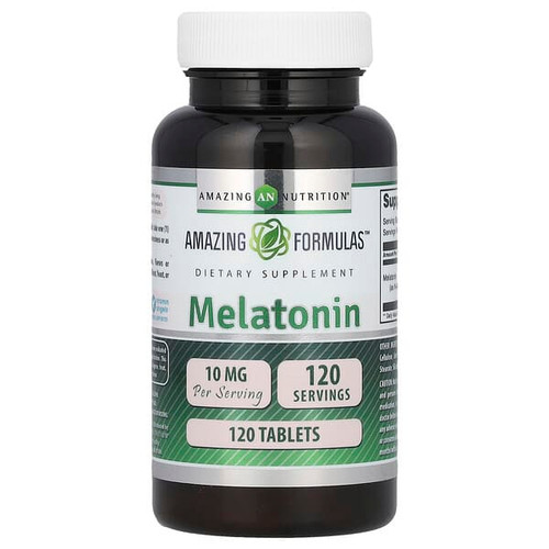 <img alt="Amazing Nutrition, Melatonin, 10 mg , 120 Tablets" title="Amazing Nutrition, Melatonin, 10 mg , 120 Tablets,810180021012"