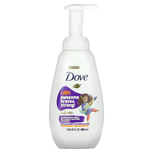 <img alt="Dove, Kids Care, Foaming Body Wash, Berry Smoothie, 13.5 fl oz (400 ml)" title="Dove, Kids Care, Foaming Body Wash, Berry Smoothie, 13.5 fl oz (400 ml),011111027800"