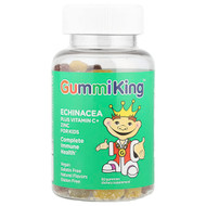 <img alt="GummiKing, Echinacea Plus Vitamin C+ Zinc for Kids, Strawberry, Orange, Lemon, Grape, Cherry and Grapefruit, 60 Gummies" title="GummiKing, Echinacea Plus Vitamin C+ Zinc for Kids, Strawberry, Orange, Lemon, Grape, Cherry and Grapefruit, 60 Gummies,835776000677"