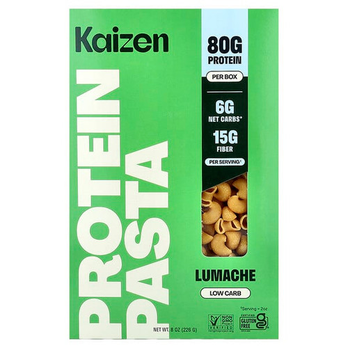 <img alt="Kaizen, Protein Pasta, Lumache, 8 oz (226 g)" title="Kaizen, Protein Pasta, Lumache, 8 oz (226 g),860010956885"