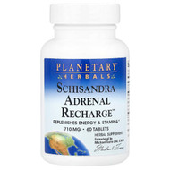 <img alt="Planetary Herbals, Schisandra Adrenal Recharge, 60 Tablets" title="Planetary Herbals, Schisandra Adrenal Recharge, 60 Tablets,021078101550"