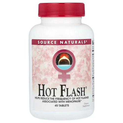 <img alt="Source Naturals, Hot Flash, 45 Tablets" title="Source Naturals, Hot Flash, 45 Tablets,021078009139"