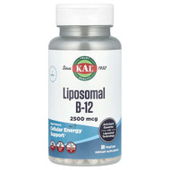 <img alt="KAL, Liposomal B-12, High Potency, 2,500 mcg, 30 VegCaps" title="KAL, Liposomal B-12, High Potency, 2,500 mcg, 30 VegCaps,021245903222"
