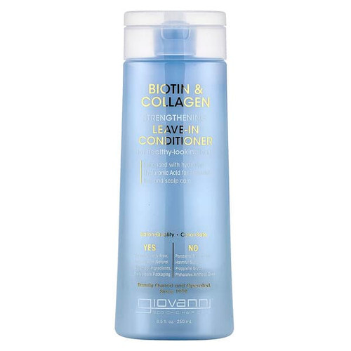 <img alt="Giovanni, Biotin & Collagen Strengthening Leave-In Conditioner, 8.5 fl oz (250 ml)" title="Giovanni, Biotin & Collagen Strengthening Leave-In Conditioner, 8.5 fl oz (250 ml),716237189165"