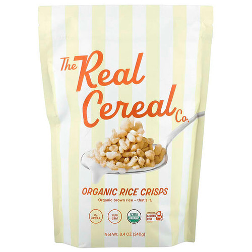 <img alt="The Real Cereal Co, Organic Rice Crisps, 8.4 oz (240 g)" title="The Real Cereal Co, Organic Rice Crisps, 8.4 oz (240 g),198715162837"