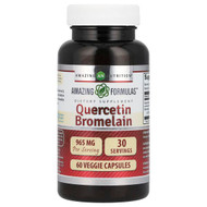 <img alt="Amazing Nutrition, Quercetin Bromelain, 60 Veggie Capsules" title="Amazing Nutrition, Quercetin Bromelain, 60 Veggie Capsules,810180027205"