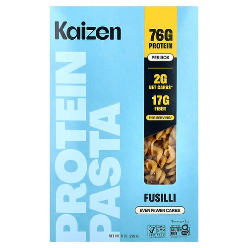 <img alt="Kaizen, Protein Pasta, Fusilli, 8 oz (226 g)" title="Kaizen, Protein Pasta, Fusilli, 8 oz (226 g),196852408740"