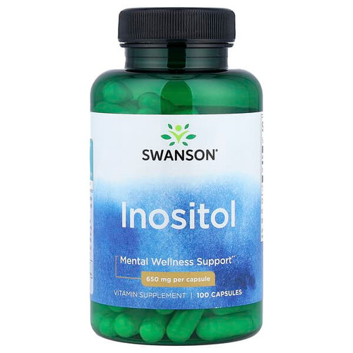 <img alt="Swanson Vitamins, Inositol, 650 mg, 100 Capsules" title="Swanson Vitamins, Inositol, 650 mg, 100 Capsules,087614018744"
