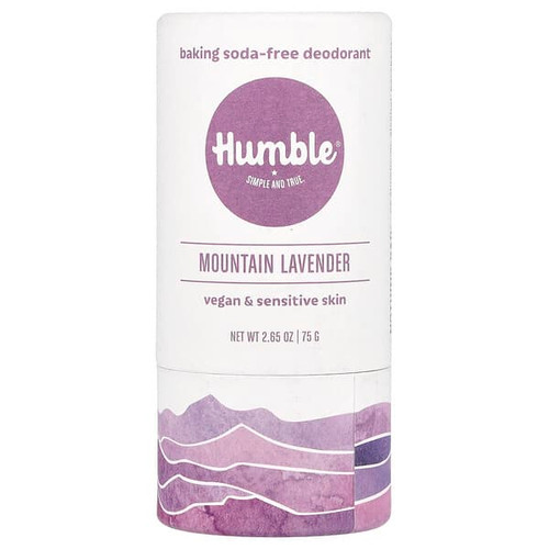 <img alt="Humble Brands, Baking Soda-Free Deodorant, Mountain Lavender, 2.65 oz (75 g)" title="Humble Brands, Baking Soda-Free Deodorant, Mountain Lavender, 2.65 oz (75 g),810074860086"