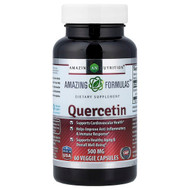 <img alt="Amazing Nutrition, Quercetin, 500 mg, 60 Veggie Capsules" title="Amazing Nutrition, Quercetin, 500 mg, 60 Veggie Capsules,810180027212"