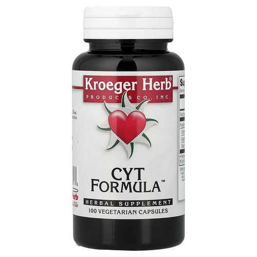 <img alt="Kroeger Herb Co, CYT Formula, 100 Vegetarian Capsules" title="Kroeger Herb Co, CYT Formula, 100 Vegetarian Capsules,696916100813"
