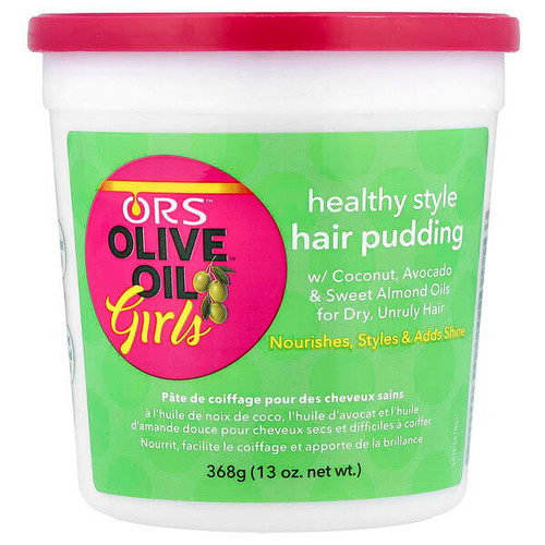 <img alt="ORS, Olive Oil Girls, Healthy Style Hair Pudding, 13 oz (368 g)" title="ORS, Olive Oil Girls, Healthy Style Hair Pudding, 13 oz (368 g),632169191567"