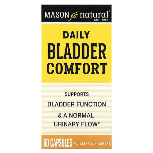 <img alt="Mason Natural, Daily Bladder Comfort, 60 Capsules" title="Mason Natural, Daily Bladder Comfort, 60 Capsules,311845183354"