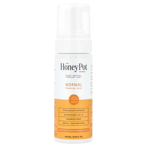 <img alt="The Honey Pot Company, Foaming Wash, Normal, 5.51 fl oz (163 ml)" title="The Honey Pot Company, Foaming Wash, Normal, 5.51 fl oz (163 ml),850021589431"