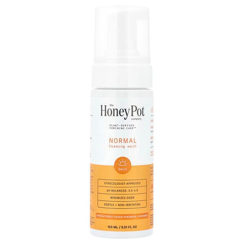 <img alt="The Honey Pot Company, Foaming Wash, Normal, 5.51 fl oz (163 ml)" title="The Honey Pot Company, Foaming Wash, Normal, 5.51 fl oz (163 ml),850021589431"