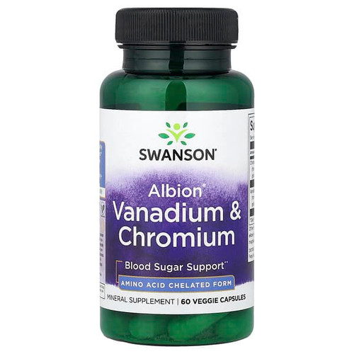 <img alt="Swanson Vitamins, Albion Vanadium & Chromium, 60 Veggie Capsules" title="Swanson Vitamins, Albion Vanadium & Chromium, 60 Veggie Capsules,087614028019"