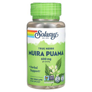 <img alt="Solaray, True Herbs, Muira Puama, 100 VegCaps (300 mg per Capsule)" title="Solaray, True Herbs, Muira Puama, 100 VegCaps (300 mg per Capsule),076280013856"
