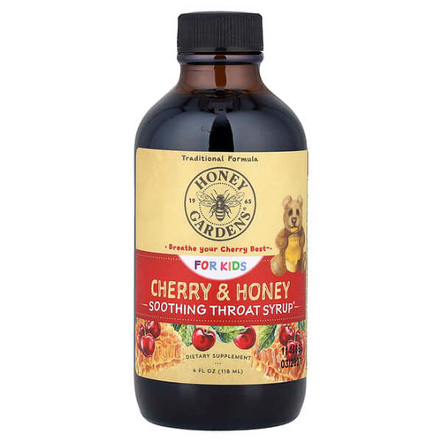 <img alt="Zand, For Kids, Soothing Throat Syrup, Cherry & Honey , 4 fl oz (118 ml)" title="Zand, For Kids, Soothing Throat Syrup, Cherry & Honey , 4 fl oz (118 ml),022318478326"