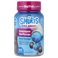 <img alt="The Smurfs, Kids Gummy, Immune Defense, Ages 3+, Smurf Berry, 40 Gummies" title="The Smurfs, Kids Gummy, Immune Defense, Ages 3+, Smurf Berry, 40 Gummies,850019556964"