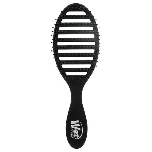 <img alt="Wet Brush, Original Detangler, Speed Dry, Frost Black, 1 Brush" title="Wet Brush, Original Detangler, Speed Dry, Frost Black, 1 Brush,736658479898"
