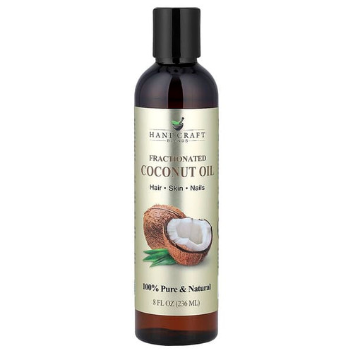 <img alt="Handcraft Blends, Fractionated Coconut Oil, 8 fl oz (236 ml)" title="Handcraft Blends, Fractionated Coconut Oil, 8 fl oz (236 ml),850026097269"