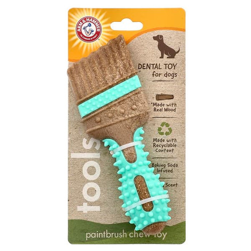 <img alt="Arm & Hammer, Dental Toy For Dogs, Paintbrush, 1 Toy" title="Arm & Hammer, Dental Toy For Dogs, Paintbrush, 1 Toy,742797968469"