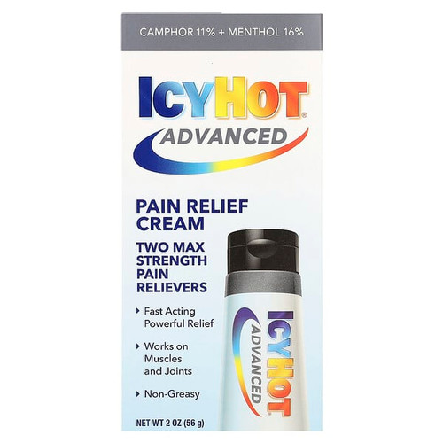 <img alt="Icy Hot, Advanced, Pain Relief Cream, 2 oz (56 g)" title="Icy Hot, Advanced, Pain Relief Cream, 2 oz (56 g),041167080160"